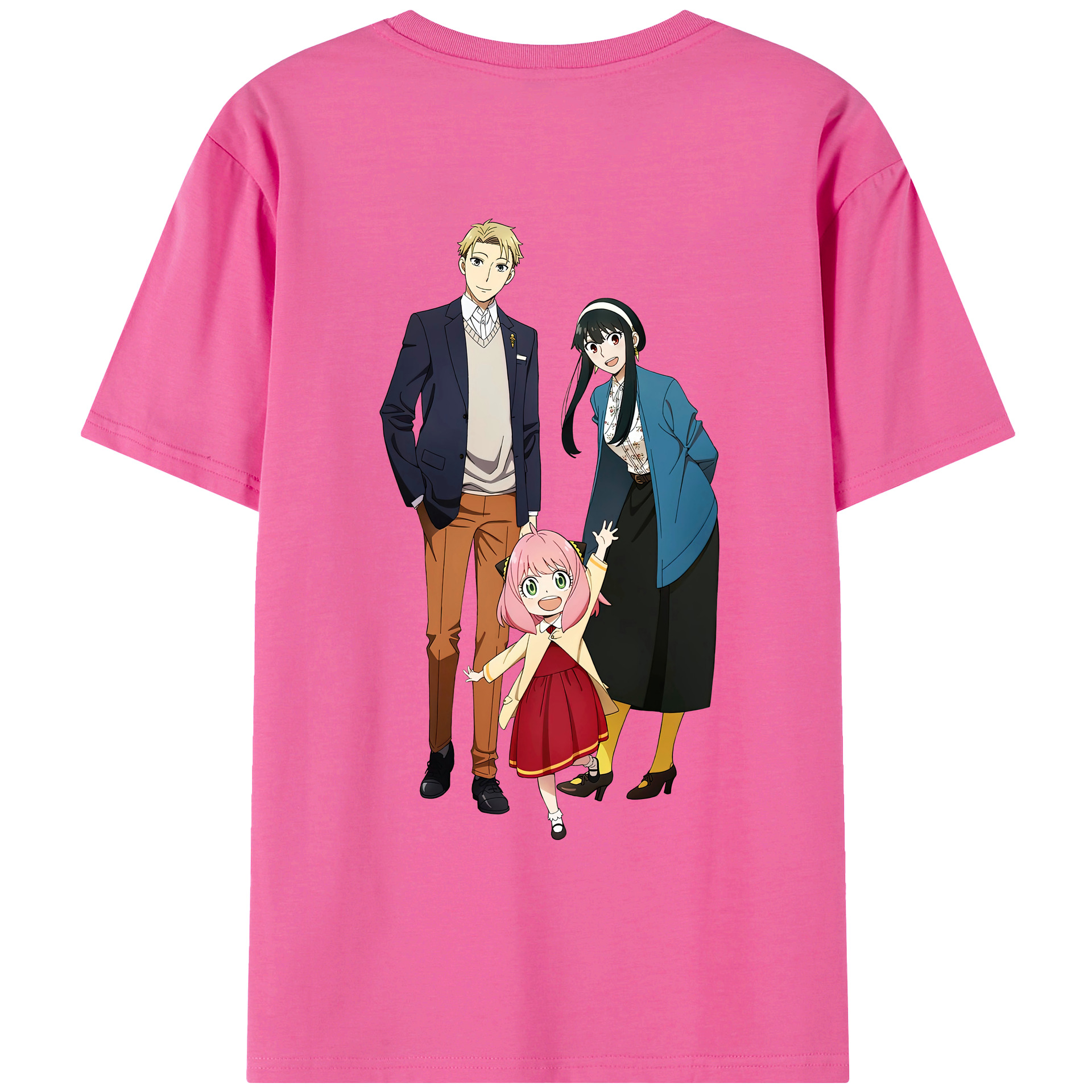 （画像用） SPY×FAMILY间谍家家酒 レディース半袖Tシャツ(バックプリント)